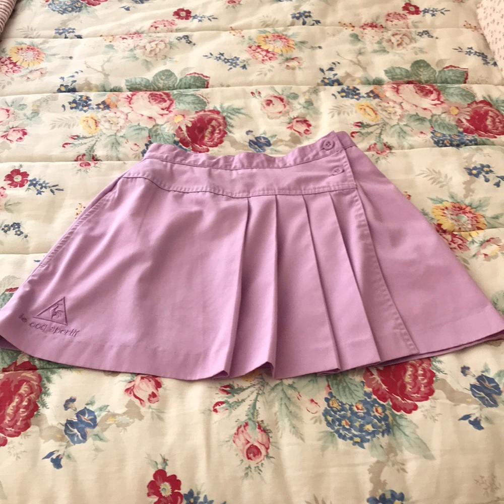Women’s Vintage le coq sportif Tennis skirt.